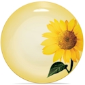 Noritake Colorwave Mustard Floral Accent Plate