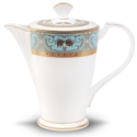 Noritake Georgian Turquoise Coffee Server