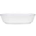 Noritake Glacier Platinum Oval Vegetable Bowl