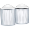 Noritake Glacier Platinum Salt & Pepper Set