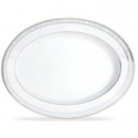 Noritake Hampshire Platinum Large Oval Platter
