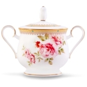 Noritake Hertford Sugar Bowl with Lid