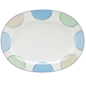 Noritake Java Blue Oval Platter