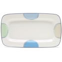 Noritake Java Blue Butter / Relish Tray