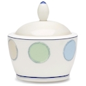 Noritake Java Blue Sugar Bowl with Lid