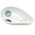 Noritake Java Graphite Medium Teardrop Dish