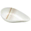 Noritake Mocha Java Swirl Medium Teardrop Dish