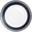 Noritake Odessa Cobalt Platinum Saucer