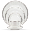 Noritake Odessa Platinum Place Setting