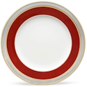 Noritake Ruby Coronet Accent/Luncheon Plate