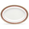 Noritake Ruby Coronet Large Oval Platter