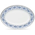 Noritake Sonnet in Blue Large Oval Platter