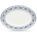Noritake Sonnet in Blue Medium Oval Platter