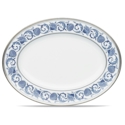 Noritake Sonnet in Blue Small Oval Platter
