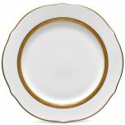 Noritake Stavely Gold Scalloped Accent Plate