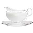 Noritake Ventina Gravy Boat with Tray