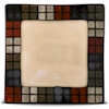 Pfaltzgraff Calico Square Salad Plate