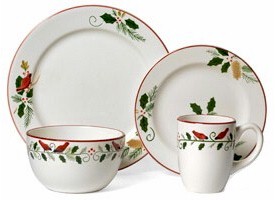 Pfaltzgraff Cardinal and Holly