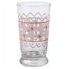 Pfaltzgraff Bubble Gum Cupcake Cafe Juice Glass