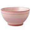 Pfaltzgraff Bubble Gum Cupcake Cafe Stripes Soup/Cereal Bowl