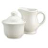Pfaltzgraff Filigree Sugar and Creamer Set
