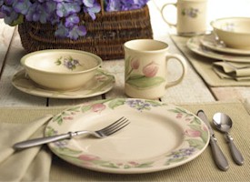 Discontinued Pfaltzgraff Garden Party 1991 Dinnerware