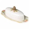 Pfaltzgraff Garland Spruce Covered Butter Dish