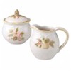 Pfaltzgraff Garland Spruce Sugar and Creamer Set