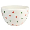 Pfaltzgraff Holiday Dots Vegetable Bowl