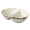 Pfaltzgraff Holiday Garland Divided Vegetable Dish