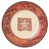 Pfaltzgraff Holiday Spice Star Salad Plate