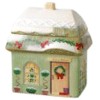 Pfaltzgraff Merriweather Christmas Cottage Cookie Jar