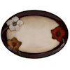 Pfaltzgraff Painted Poppies Small Oval Platter
