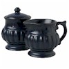 Pfaltzgraff Palladium Blue Sugar and Creamer Set