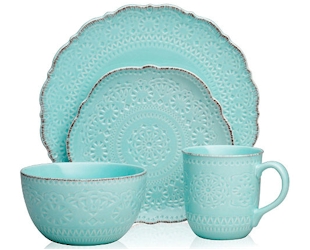 Pfaltzgraff Marseilles Teal