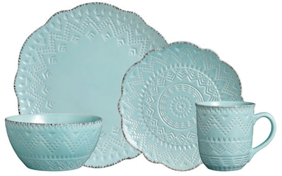 Pfaltzgraff Remembrance Teal