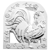 Pfaltzgraff Rooster Meadow Nickel Plated Napkin Holder