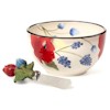 Pfaltzgraff Scarlett Dip Bowl with Spreader