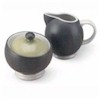 Pfaltzgraff Sphere Sugar and Creamer Set