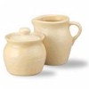 Pfaltzgraff Stonewash Yellow Sugar and Creamer Set