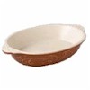 Pfaltzgraff Weir in Your Kitchen Ginger Medium Oval Baker