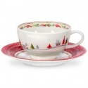 Portmeirion Christmas Wish Breakfast Cup & Saucer