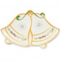 Portmeirion Christmas Wish Bell Embossed Plate