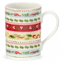 Portmeirion Christmas Wish Striped Mug