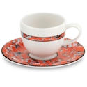 Portmeirion Novella Firestorm Espresso Cup & Saucer