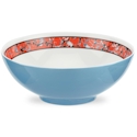 Portmeirion Novella Firestorm Footed Salad Bowl