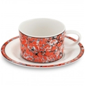 Portmeirion Novella Firestorm Tea Cup & Saucer