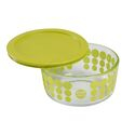 Pyrex 100th Anniversary Green Dot Storage Dish