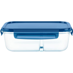 Pyrex MealBox Divided Glass Food Storage Containers