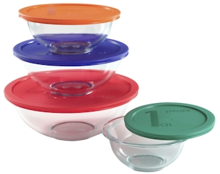 Smart Essentials Mixing Bowls by Pyrex